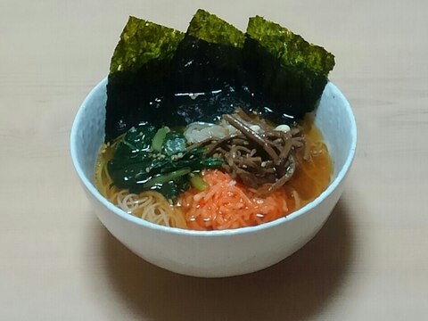 韓国風にゅうめん